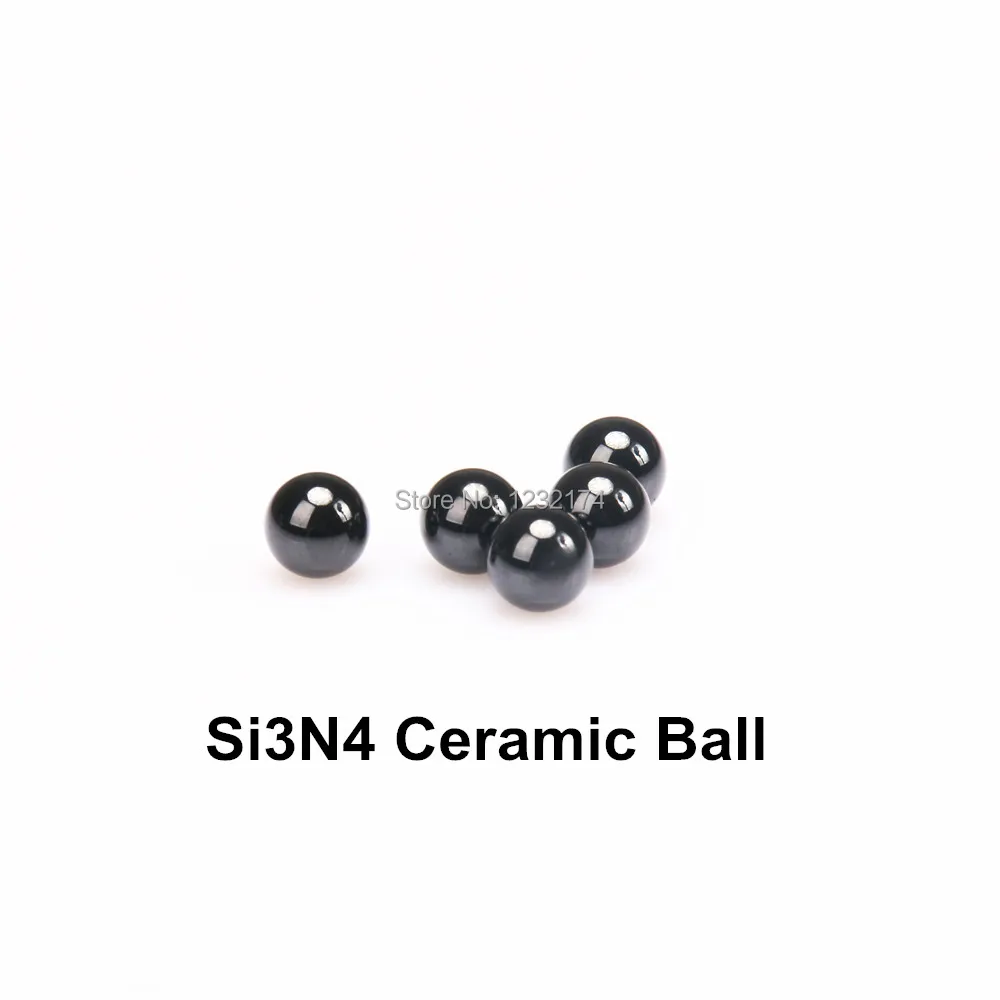 

4mm Silicon Nitride Ceramic Ball Si3N4 G5 100PCS used in Bearing,Pump, Valve ball, linear slider 4mm ceramic ball