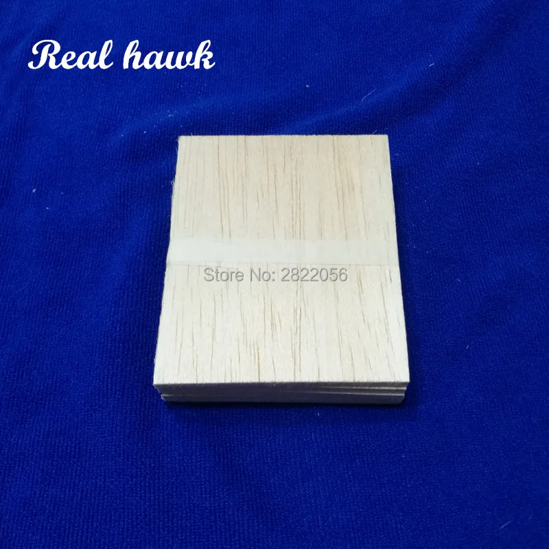 5pcs AAA+ Balsa Wood Sheets 120x100x2mm Model Balsa Wood for DIY RC model wooden plane boat material