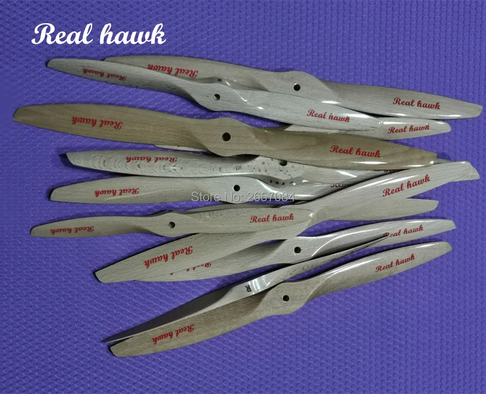 

CCW or CW Wooden /beech 20x6/20x8/20x10/20x12/20x14 Propeller High Efficiency For Airplane nitro engine free shipping