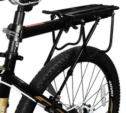 Mountain Bike Carrier Cargo Rear Rack, Bicycle Seat Luggage Steel Rack, Load High Quality