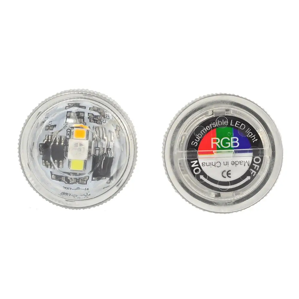 Kitosun 10pcs/1remote Battery Operated Waterproof Submersible Wedding Holiday Party Decor LED Light