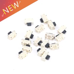 20Pcs/Lot Micro Switch 2x4x3.5MM Bracket Tact Switch 2*4*3.5mm keys Side buttons Switch SMD MP3/MP4