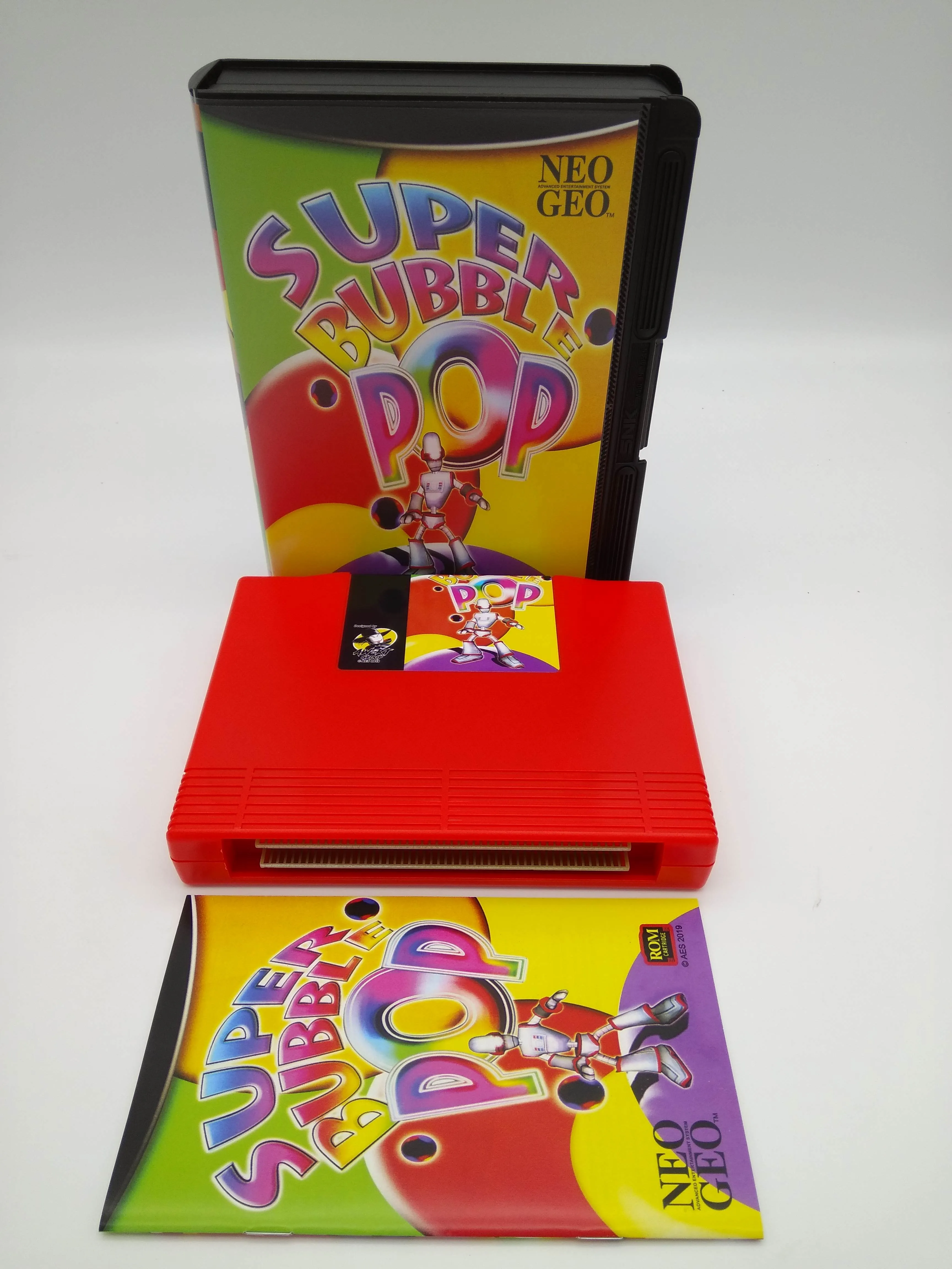 Il miglior gioco per combattere le bolle: SUPER PUZZLE BUBBLE FOR NEO GEO AES