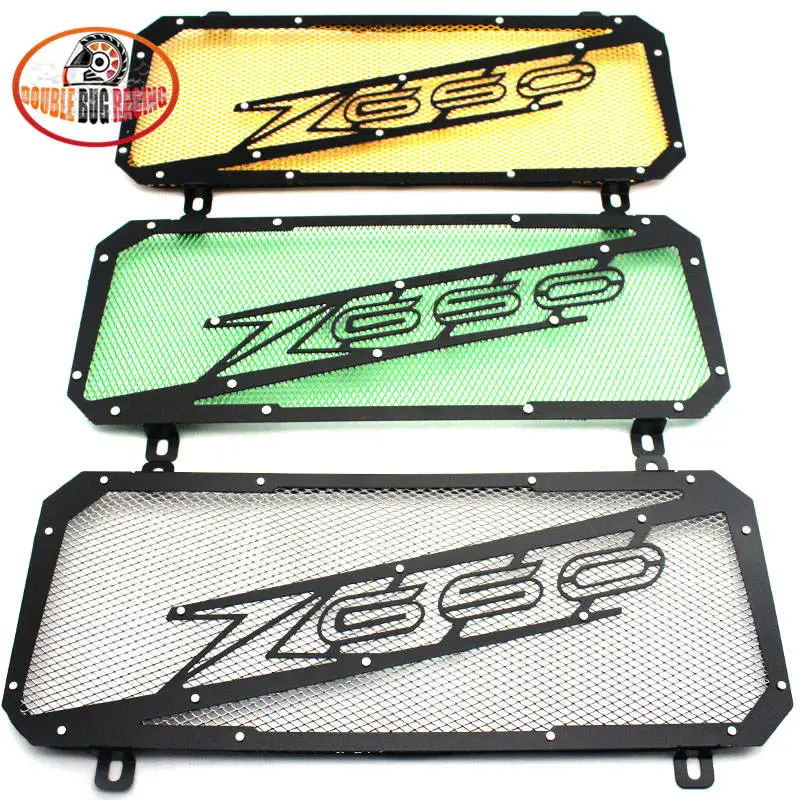 Motorcycle Radiator Guard Grille Oil Cooling Cooler Cover Protector Fits For Z650 Z-650 2017 2018 2019 2020 2021 2022 z650 2022