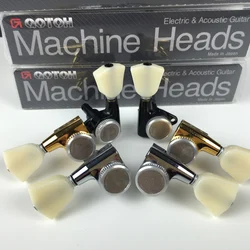 Original GOTOH SG301 MG-T Electric Guitar Locking Machine Heads Tuners ( Chrome Black Gold Silver ) Tuning Peg MADE IN JAPAN