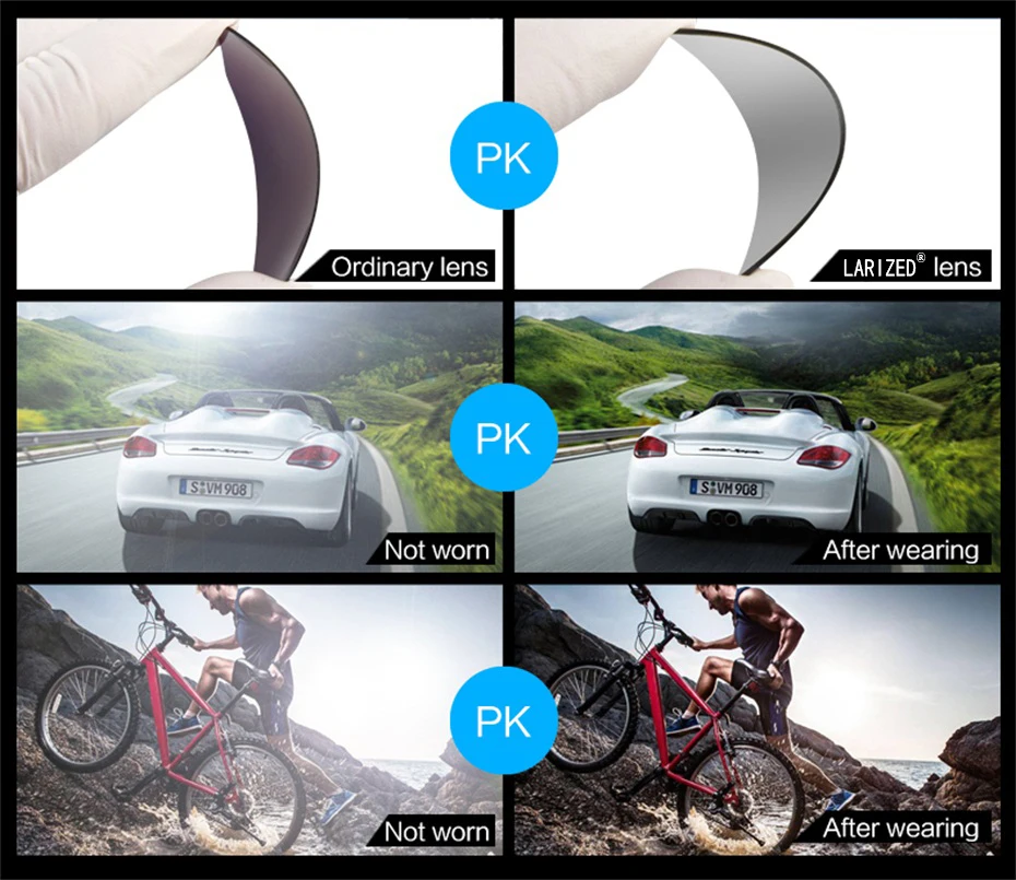 Silver Titanium Polarized Replacement Lenses for Oakley Oil Rig Sunglasses Anti-scratch