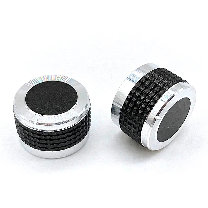 2pcs D Axis Plum Axis Car Volume Knob Power Aplifer Volume Knobs Potentimeter Switch Caps 20x13mm Plum Half Shaft