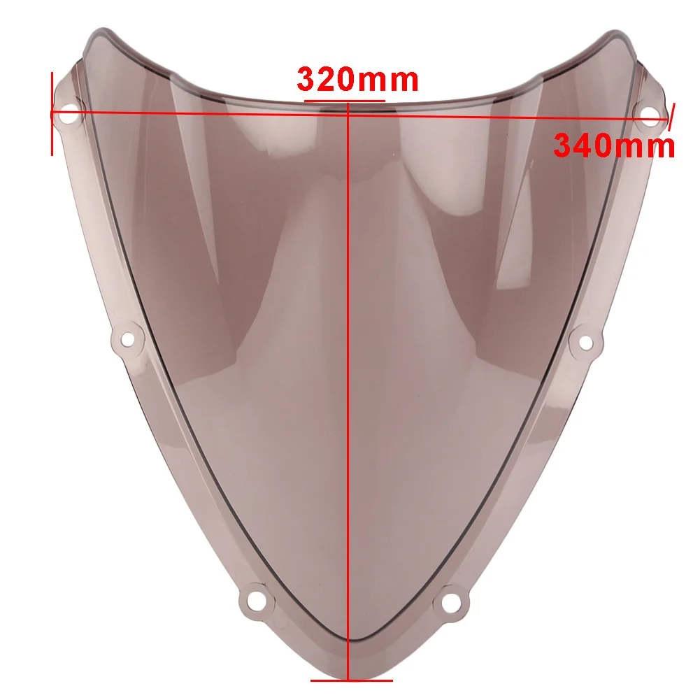 Motorcycle Windscreen Double Bubble ABS Windshield For Suzuki GSXR600 GSXR750 GSXR 600 750 K8 K10 2008 2009 2010