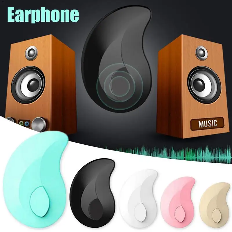 S550 Micro 4.1 Mini Hidden Earphone Wireless Earbud Bluetooth Earphone Headphones Bluetooth Ear Piece Ear Bud For iPhone