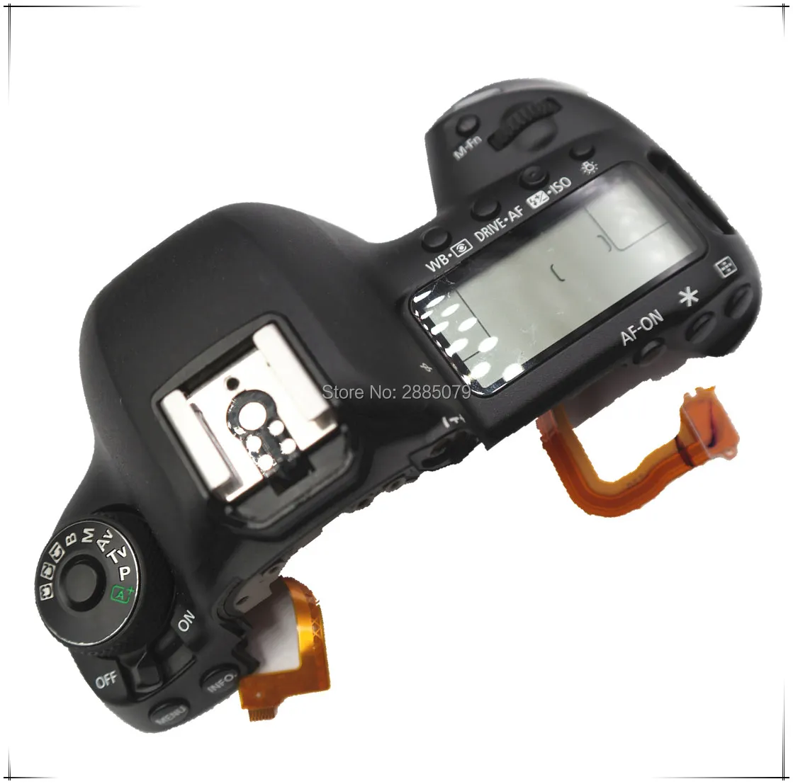 Conjunto de cubierta superior 100% original con panel de control de hombro y piezas de botón para Canon EOS 5D Mark IV; 5DIV 5D4 DS 126461   SLR