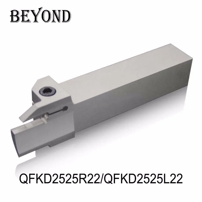 

BEYOND CNC Tool Face Grooving Turning Tool Holder Borning Bar CNC Insert QFKD2525R22 QFKD2525L22/R22-60H/88H/160H QFKD2525L22