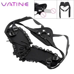 VATINE Female Masturbator Sex Toys for Women Lesbian Adult Products Panty Lace Strapon Penis Bondage Strap On Dildos Pants