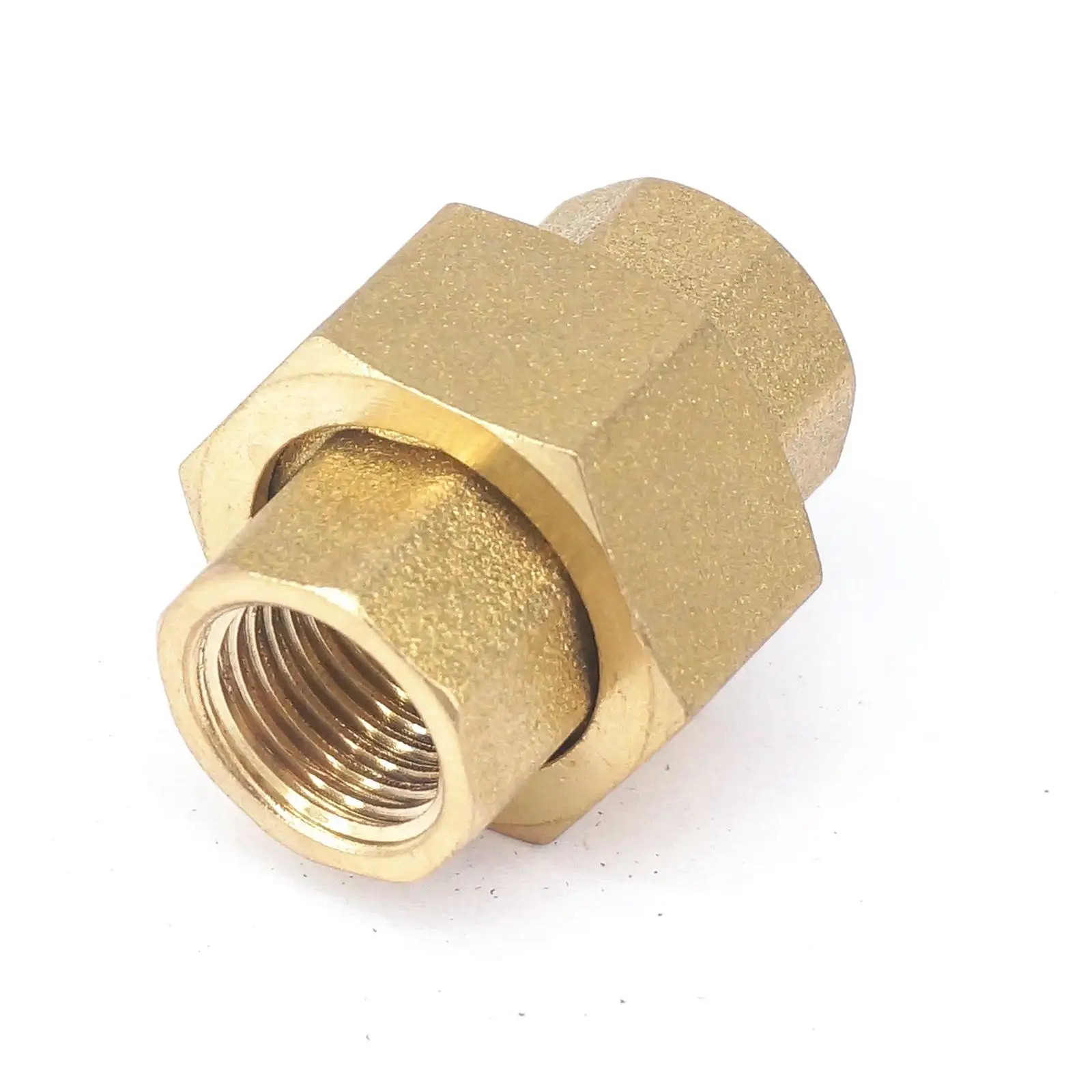 

1/4" BSP female Brass pipe union Connector Coupling Plumbing fittings water Air fuel oil