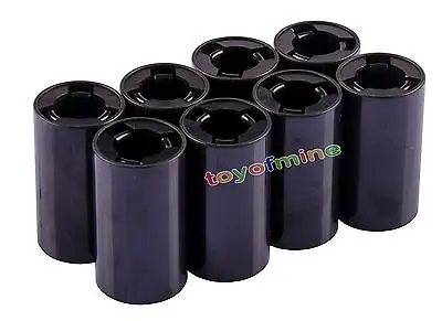 8pcs ใหม่อะแดปเตอร์แปลงสำหรับ AA ถึง C กล่องใส่กล่อง