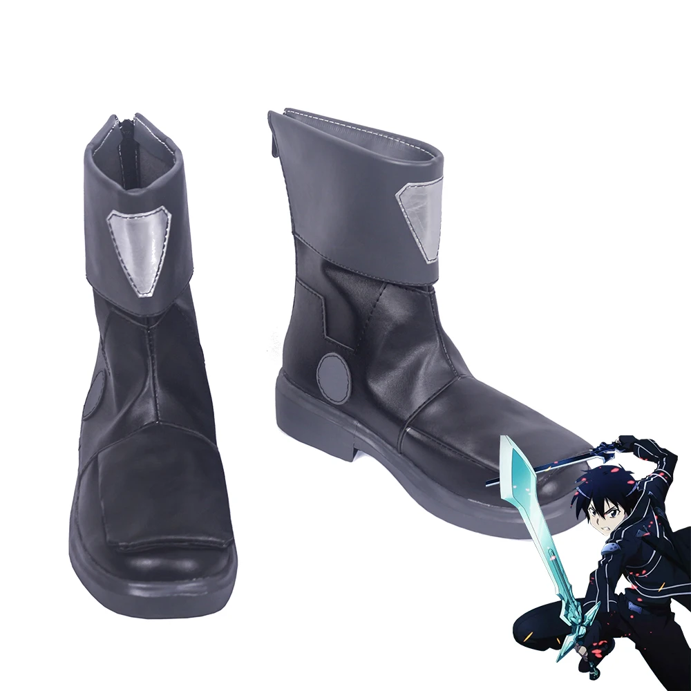 

Sword Art Online: Fatal Bullet Men Cosplay Shoes Boots Customized Size