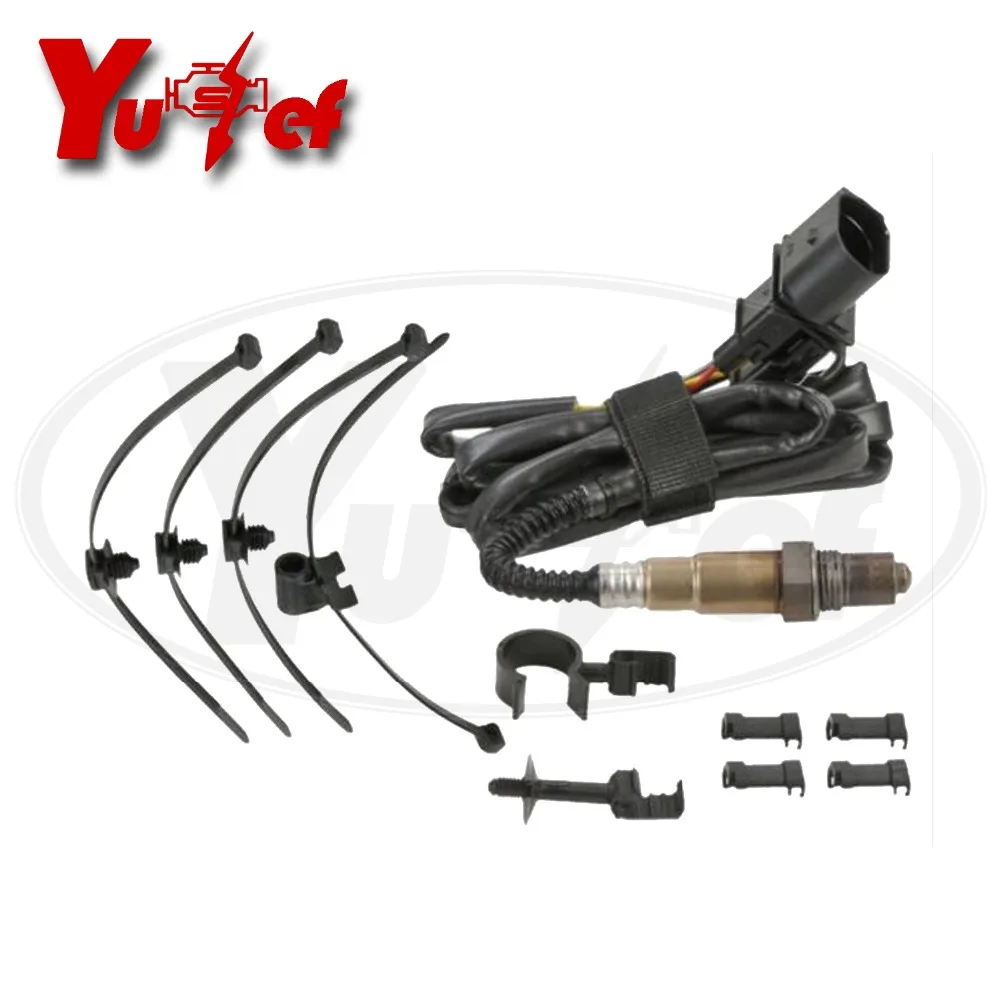 O2 Oxygen Sensor For AUDI A8 Q7 SEAT TOLEDO VW GOLF NEW BEETLE PHAETON 07C906262AC 1K0998262M 0258007362 99-10 Wideband Lambda