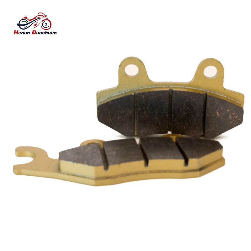 Motorcycle Ceramic Brake Pads Parts For KAWASAKI KX KLX KDX 125 200 250 KLF 300 400 KVF 650 KRF 750 Left Brake Pad Disks