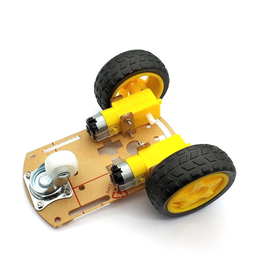 Smart Robot Car 2WD Motor Chassis /Tracing Remote Control Two-wheel Drive Three-wheel Universal Wheel Parts  For Arduino Diy Kit