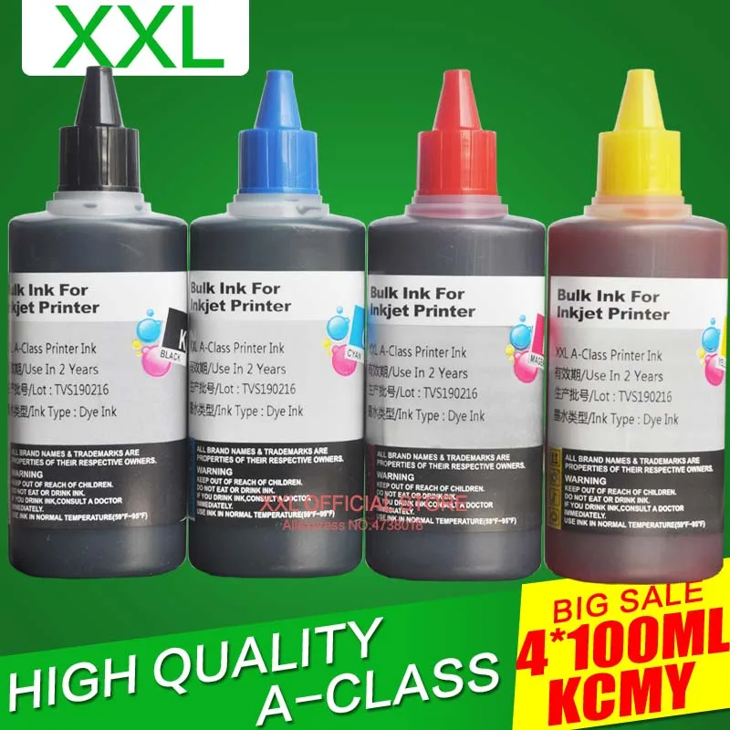 For HP FAX 3180 PSC 1410 Printer Cartridge Ink kit 21XL High Quallity Ink 100ml