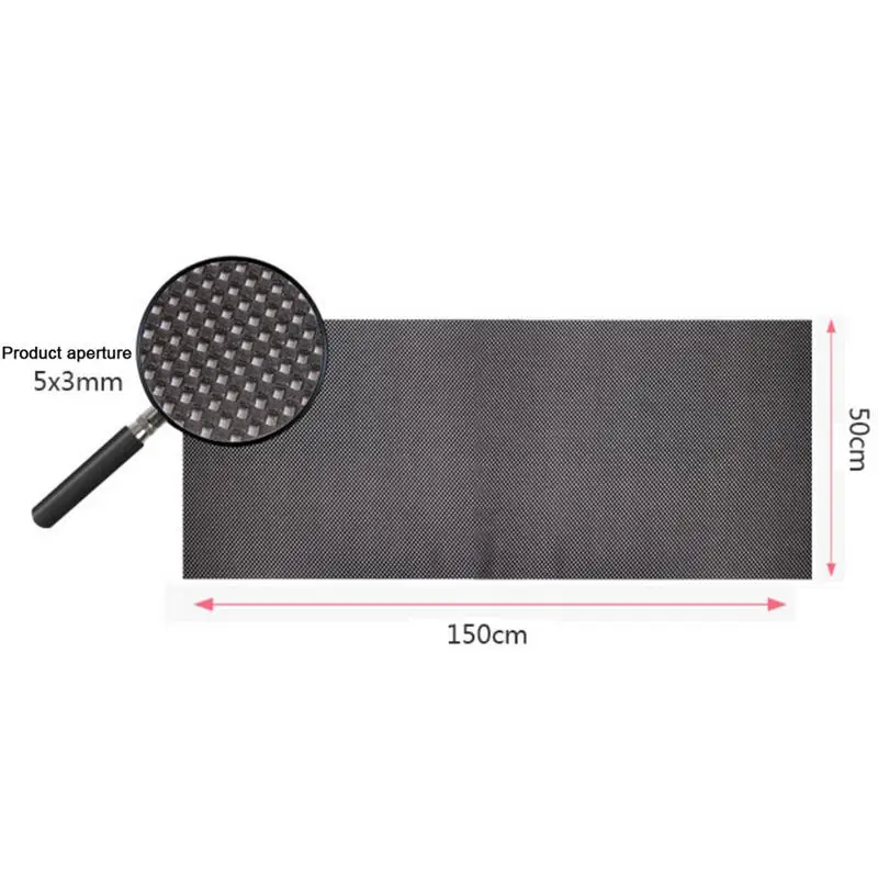 150*50CM/120*90CM Car Non Slip Mat Multipurpose Black For Cars Caravans Use Anti Slip Mat Cab Trunk