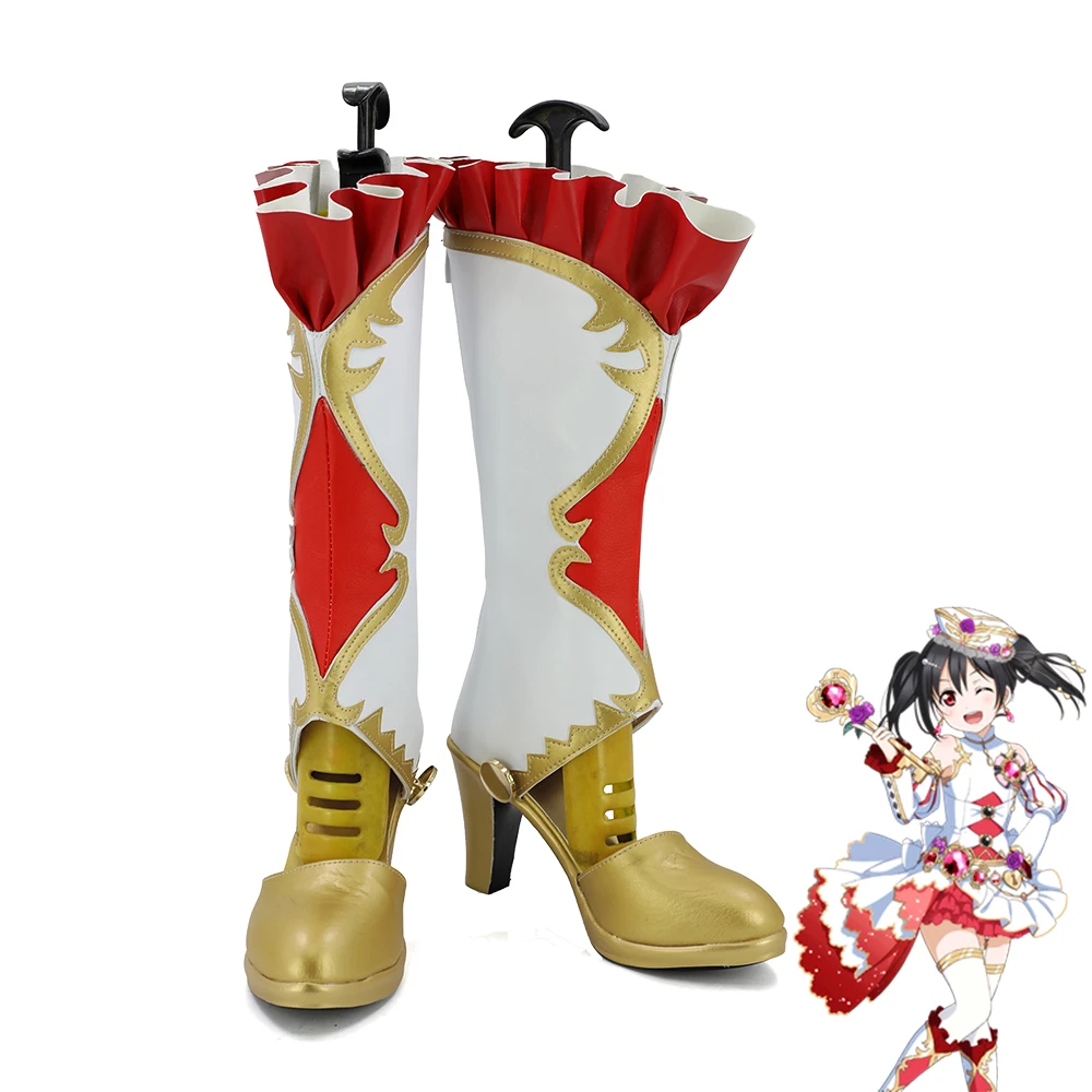 

LoveLive Nico Yazawa Women Cosplay Shoes Boots Customized Size