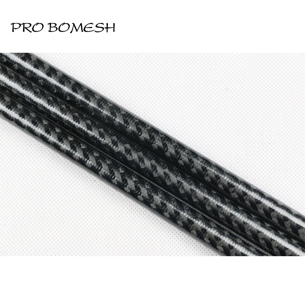 

Pro Bomesh 2 Blanks 2.4M 1 Section H XH Power Xrays Wrapping Carbon Fiber Bass Rod Blank DIY Fishing Rod Building Material Pole