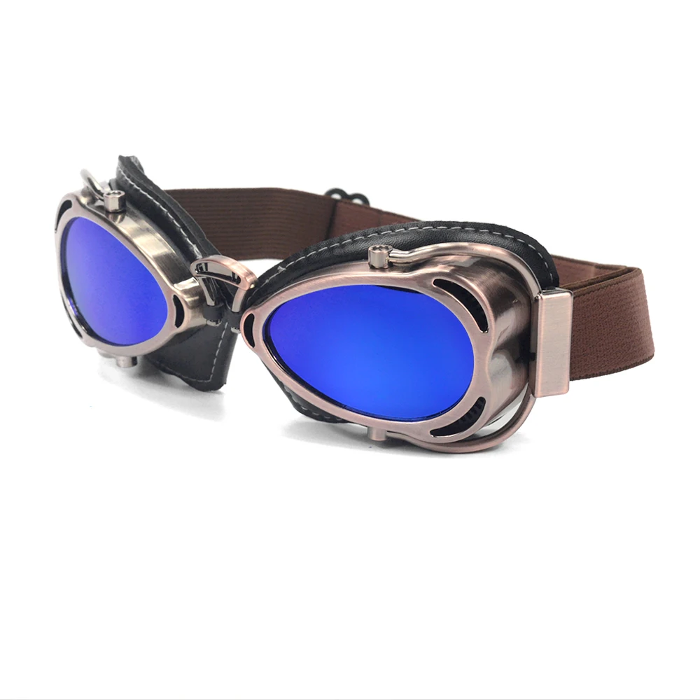 

evomosa Motorcycle Sunglasses Scooter Motocross Goggle Glasses Cycling Goggles Cruiser Steampunk ATV Bicycle Eyewear Glasses New