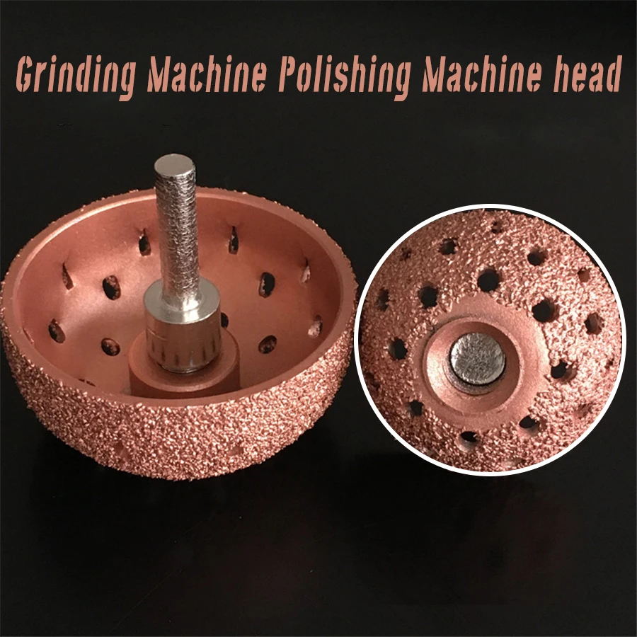 1pc 55mm Wheel Grind Ball Rasp Professional Tire Repair Too Grinding Machine Polishing Machine head