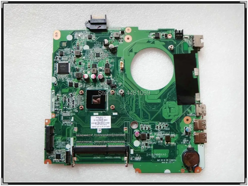 

779457-501 779457-001 For HP 15-F098NR 15-F097NR 15-F059WM 15-F039WM 15-F033WM NOTEBOOK DAU88MMB6A0 Laptop motherboard N2830 CPU