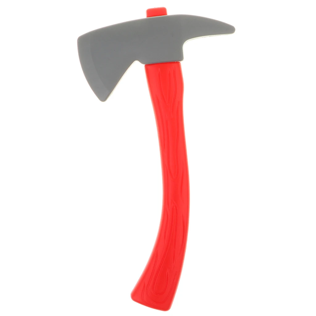 Simulation Plastic Fireman Fire Fighter Axe Children Fancy Dress Costume Pretend Play Developmental Toy