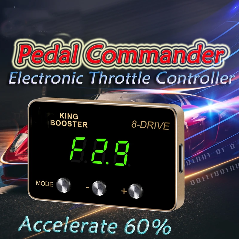 Pedal commander Amp'd throttle booster for SMART FORTWO 451 MERCEDES BENZ W204 C218 R172 W197