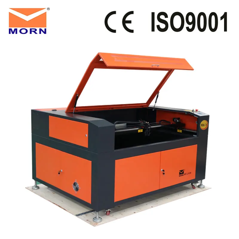 Morn alta precisão mini máquina de corte e gravação em co2 cnc para papel/couro/vidro/madeira