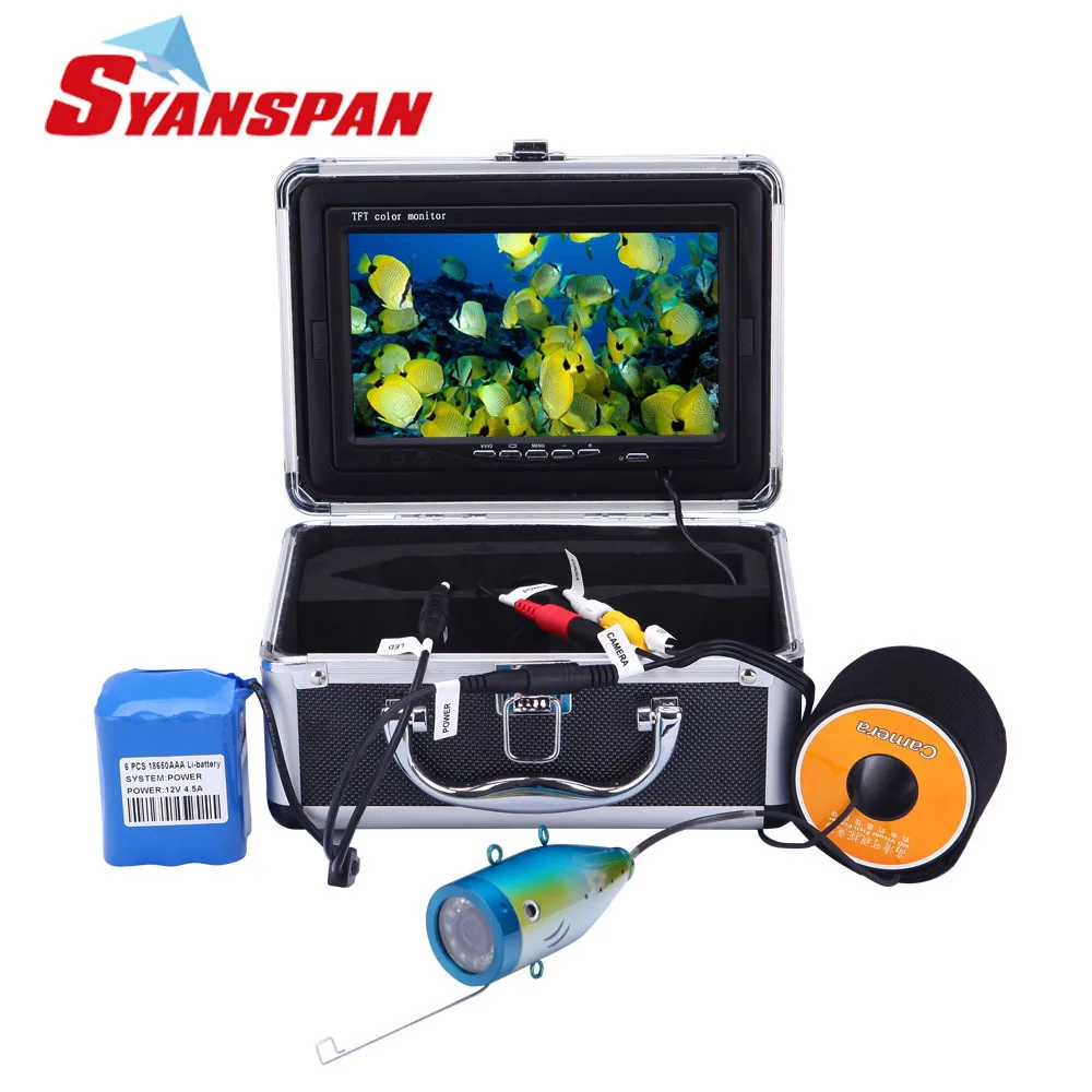 SYANSPAN Portable 1000TVL Fish Finder Lake/ice Fishing Tool  HD Underwater Catching Fish Camera IP68 7