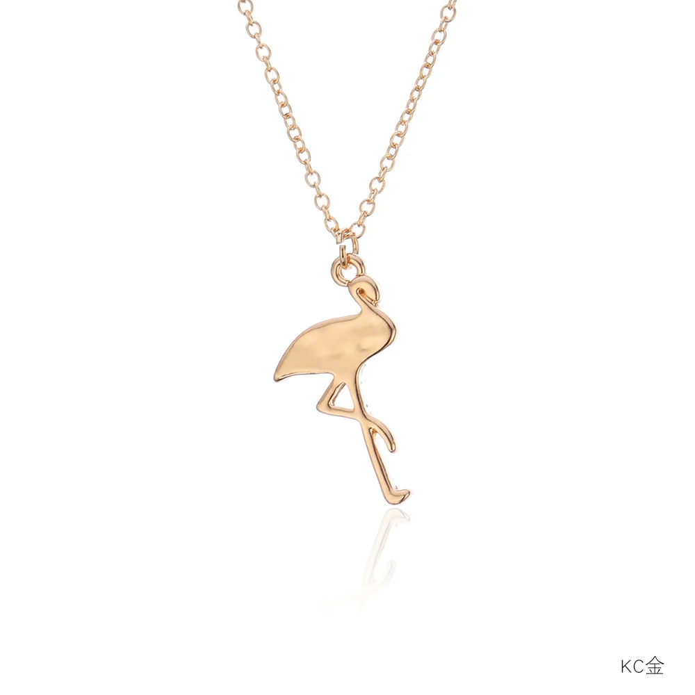 2019 jingyang Small Necklace Owl Coarse Sweater Chain Flamingo Necklace Exaggeration Major Suit Fruits Pineapple Necklace