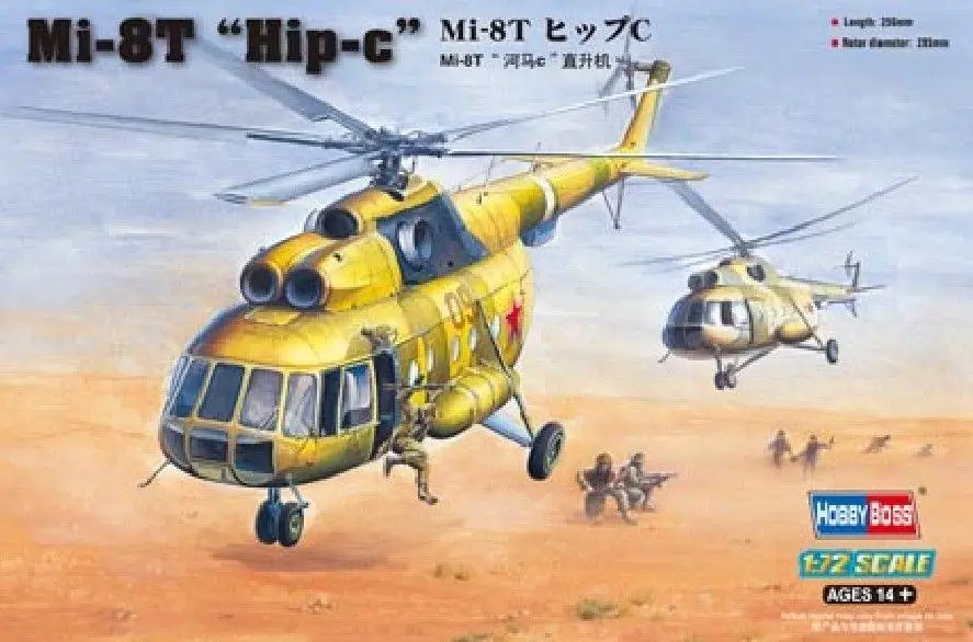 

Комплект модели Hobbyboss 87221 1/72 в масштабе Mi-8T Hip-C