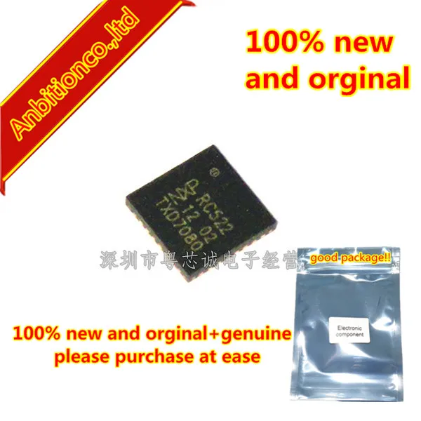 

5 шт. 100% новые и оригинальные MFRC522 RC522 QFN-32 MFRC52202HN1 в наличии