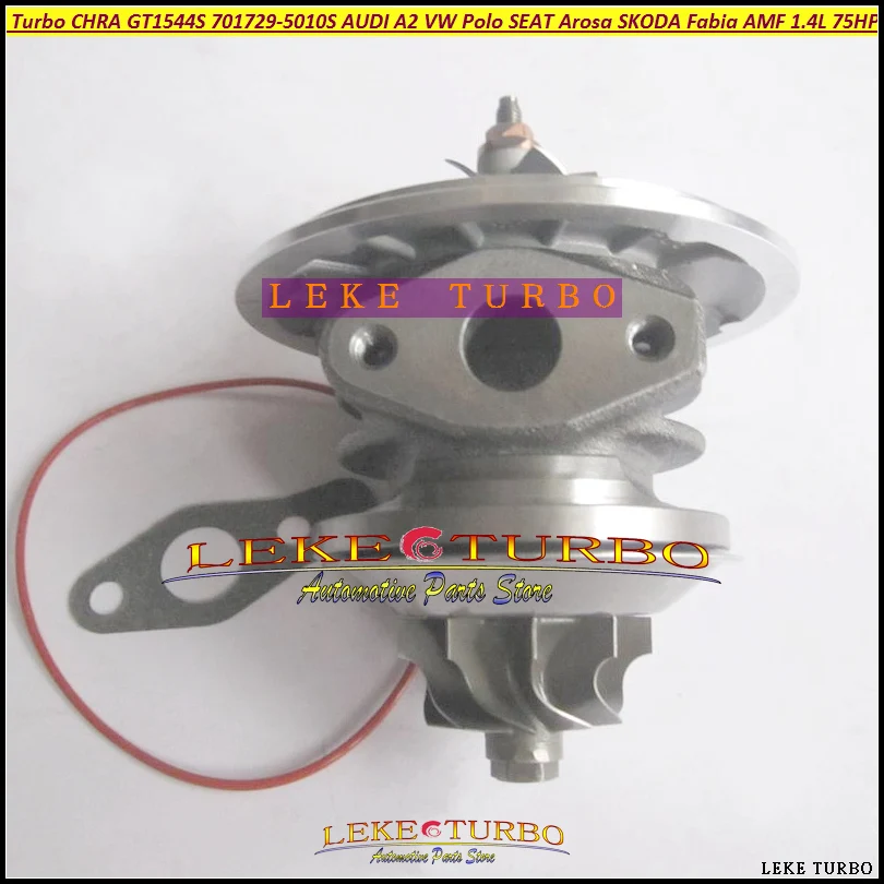 Free Ship Turbo Cartridge CHRA GT1544S 701729-5010S 701729 For AUDI A2 VW Polo For SEAT Arosa For SKODA Fabia AMF 1.4L 75HP