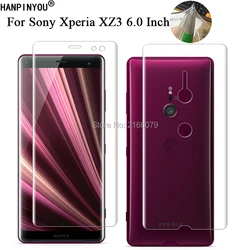 For Sony Xperia XZ3 6.0“ Clear TPU / Matte Anti-Fingerprints Hydrogel Full Cover Soft Screen Protector Skin Film (Not Glass)