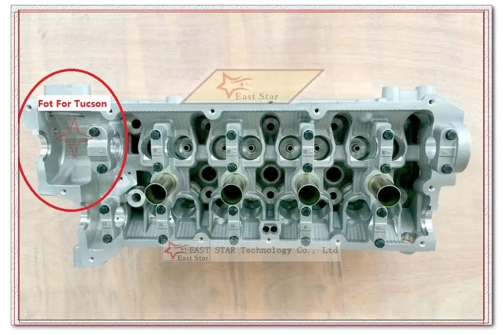 G4GC Cylinder Head For Hyundai Elantra Tucson Sonata For Kia Spectra Cerato Sportage Carens II 1975cc 2.0L 16v 22100-23740 23760