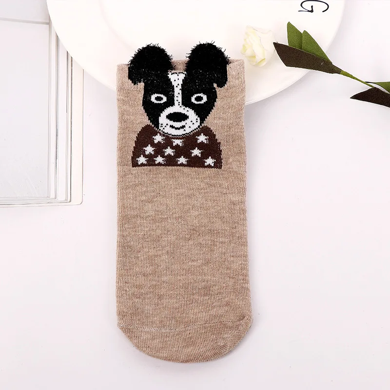 Fashion Cartoon Character Cute Short Socks Women Harajuku Cute Patterend Ankle Socks Hipster Funny Socks Female 1pair=2pcs XG20