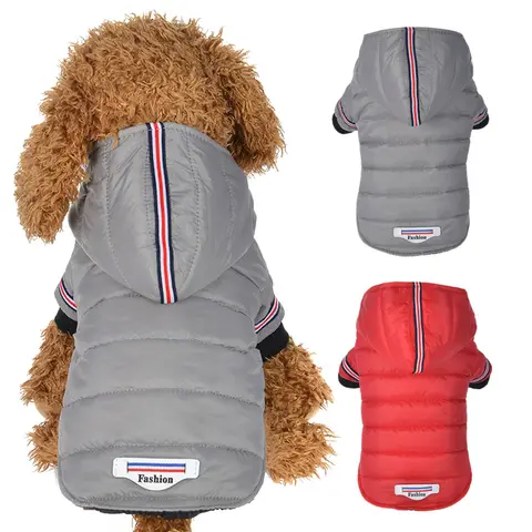 Winter Dog Coat Hoodie YUDODO