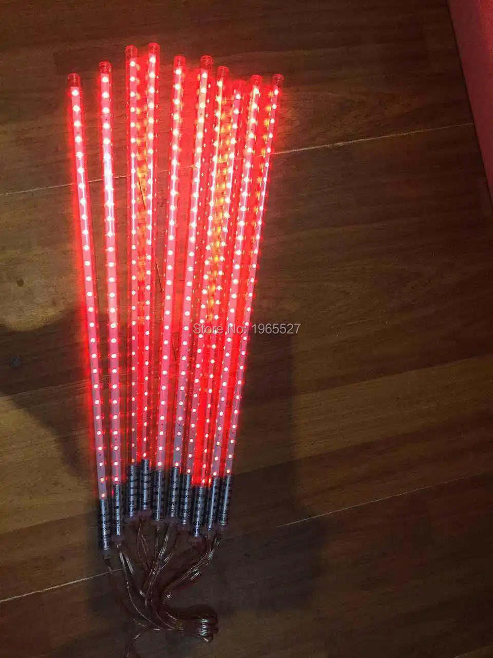 10 قطعة/المجموعة 12 فولت SMD 2835 LED أضواء النيزك 80 سنتيمتر 72 المصابيح 12 مللي متر أنبوب تزيين الحديقة في الهواء الطلق مصباح أحمر أخضر أزرق أصفر دافئ أبيض