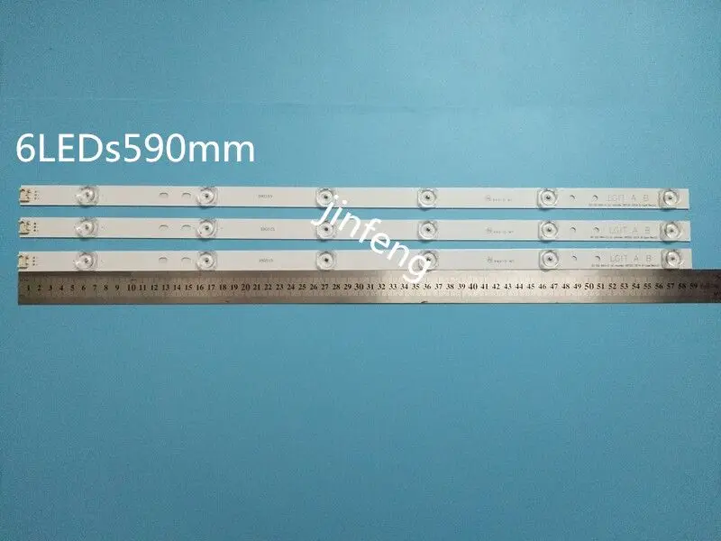 30 PCS LED strip for LG 32LB5800 32LF560V LGIT UOT A B 6916L-1974A 1975A 6916L-2223A 2224A innotek DRT 3.0 32 WROOEE 0418D 0419D