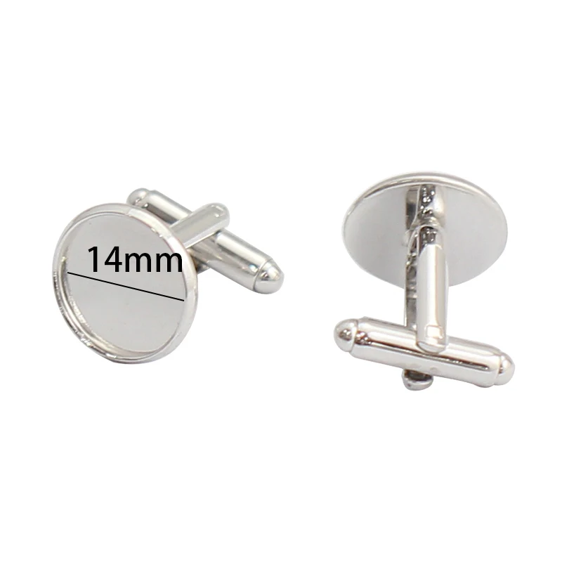 

Beadsnice 14/16mm Blank Cufflink Base Bezel Setting Jewelry Making Accessories 23653