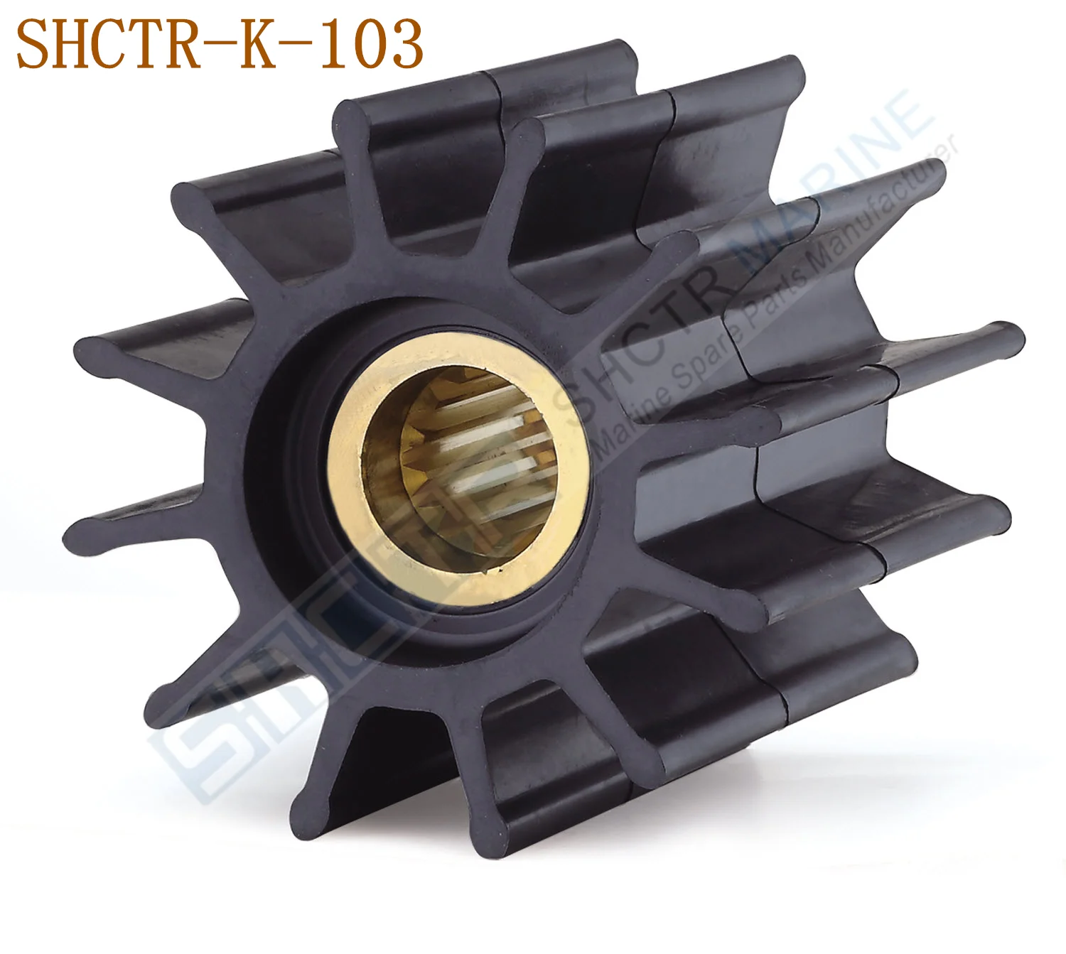 

SHCTR Flexible Impeller for JOHNSON 09-705BT-1,SHERWOOD 18000K,CEF 500182,JMP 8350,DJ Pump 08-33-1201