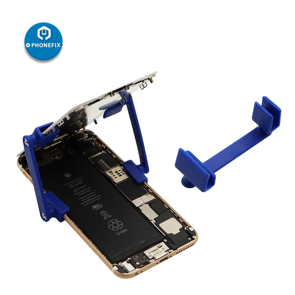 360 Rotation Universal Cell Phone PCB Repair Stand Holder LCD Screen Repair Clamp Fixture Clamp Clip for iPhone iPad Screen Tool