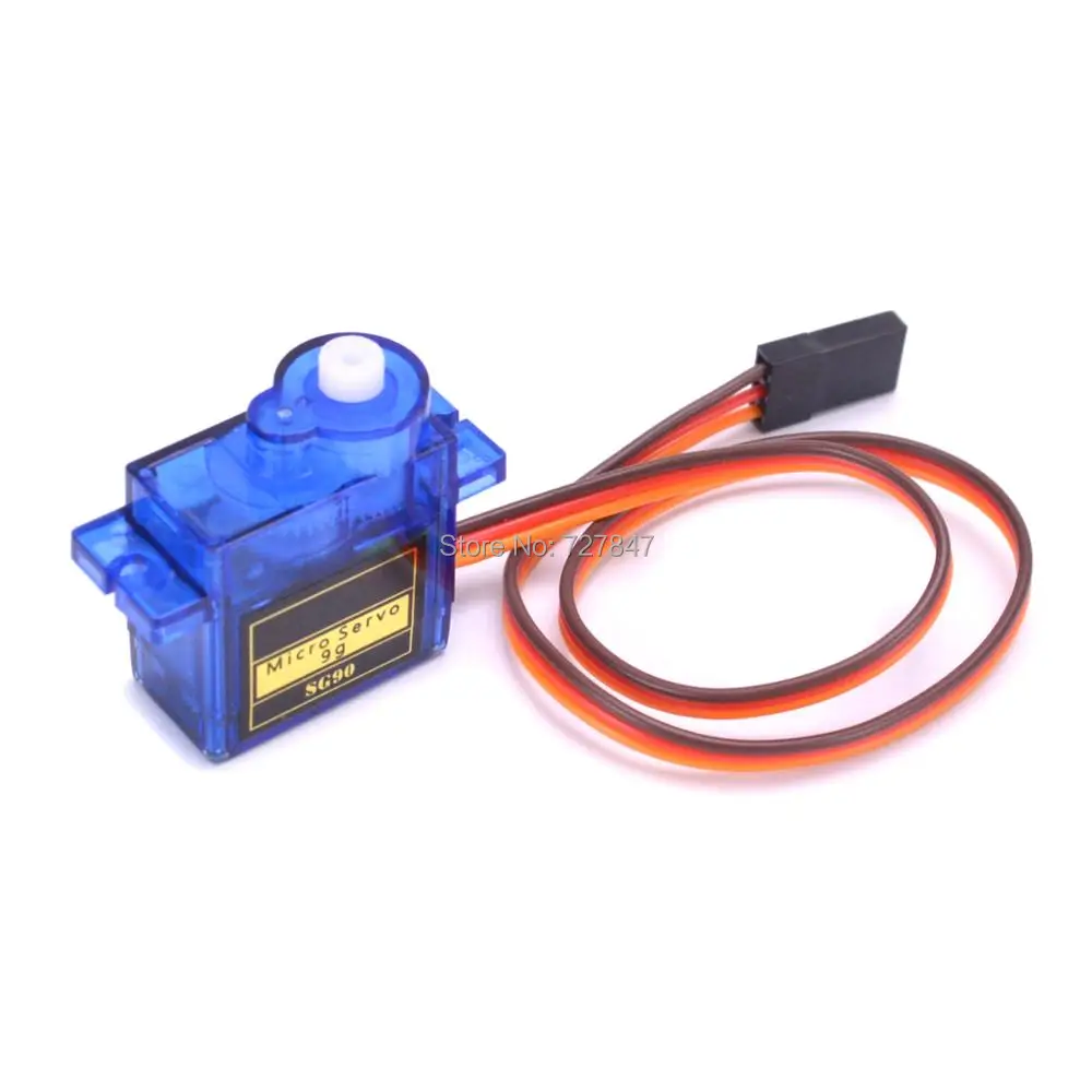 2pcs / 5pcs / 10pcs / 20pcs / 50pcs / Lot New SG90 SG 90 9G Mini Micro Servo for RC 250 450 Helicopter Airplane Car RC