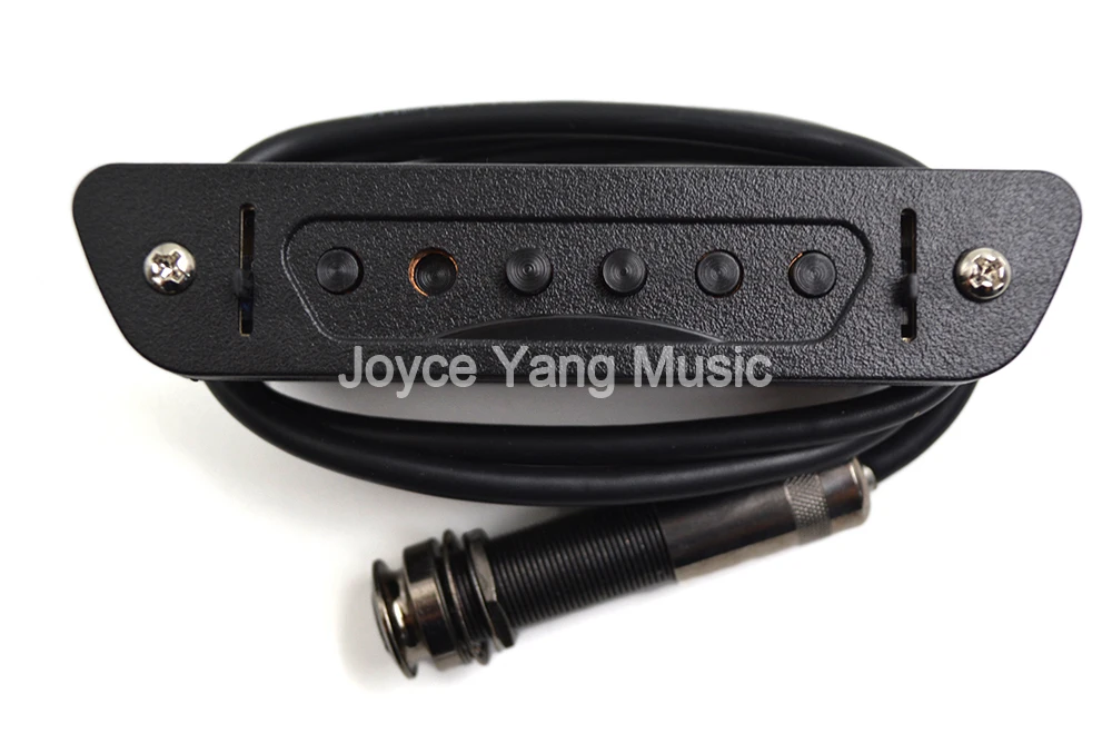 Niko Acoustic Guitar Pickup Wire 6.5 Socket Plug To Amplifier Speaker Sound Hole Pickups Free Shipping