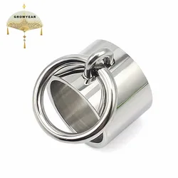 Woman Men's Ring Custom Silver Color Stainless Steel Can be Stained Water Anti-rust Jewelry Simple Popular 3 Styles