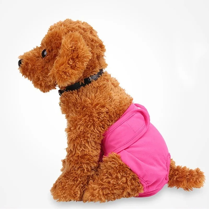 Waterproof Dog Physiological Pants Diaper Sanitary Washable Dog Shorts Panties Menstruation Underwear Briefs Jumpsuit For Dog 30